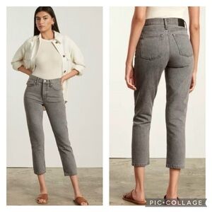 EUC Everlane Organic Cotton High Rise 90’s Cheeky Crop Jeans